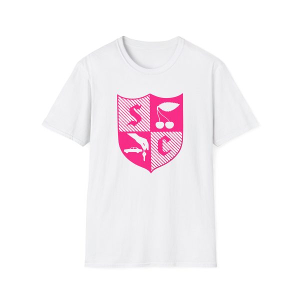 Waxahatchee Pink Shield Unisex Softstyle T-Shirt