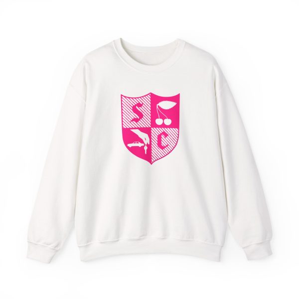 Waxahatchee Pink Shield Unisex Heavy Blend™ Crewneck Sweatshirt